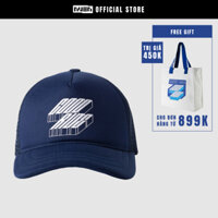 Nón lưỡi trai lưới nón trucker in hình NUEN GOOD RIDE màu xanh