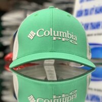 Nón Lưỡi Trai - Phối Lưới - Columbia Xanh Lá - Size S/M(55 - 56.5cm) - Hàng Xuất Xịn.