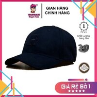 Nón lưỡi trai R đen logo thêu đội cực ngầu dành cho các bạn nam nữ