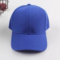 Nón lưỡi trai trơn unisex nhiều màu sắc thời trang, form chuẩn, nón kết dành cho nam và nữ - Đen