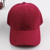 Nón lưỡi trai trơn unisex nhiều màu sắc thời trang, form chuẩn, nón kết dành cho nam và nữ - Hồng