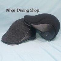 Nón mỏ vịt, mũ beret nam, nón Jacket bít đuôi size đầu từ 56-58,5cm hàng Quảng Châu cao cấp vải nỉ.