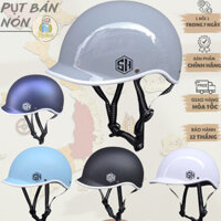 Nón Mũ Bảo Hiểm Cá Heo Nửa Đầu 1/2 NAPOLI SH N02 Kiểu Nhật Nhiều Màu Cao Cấp Helmet [CHÍNH HÃNG BẢO HÀNH 12 THÁNG]