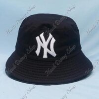 Nón mũ bucket nón tai bèo vành cụp nhiều màu phong cách unisex phù hợp cả nam và nữ - Đen