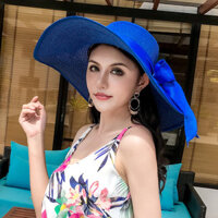 Nón mũ cói đi biển đẹp rộng vành thoáng mát hàng nhập dona23052801 - 13