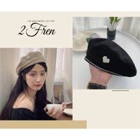 Nón mũ nồi beret Tim ngọc
