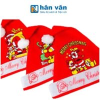 Nón Noel Giáng Sinh Cho Trẻ Nón Noel Vải Nhung