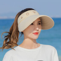 nón nửa đầu rộng vành nữ cao cấp, mũ rộng vành chống nắng thời trang