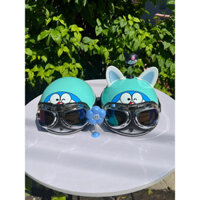 Nón phi công Doraemon dành cho bé trai và bé gái từ 3 đến 8 tuổi