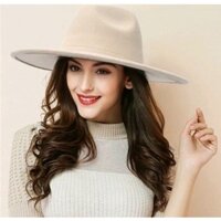 Nón phớt cao bồi mũ rộng vành nam nữ thời trang Hàn Quốc