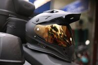 NÓN POC POWER DUAL SPORT ĐEN NHÁM