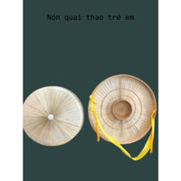 Nón quai thao cho bé đội
