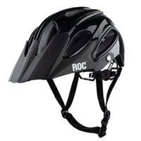 Nón ROC R15 Đen Bóng Cao Cấp Có Lưỡi Trai Che Nắng