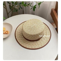 Nón rơm viền da cao cấp, siêu đẹp