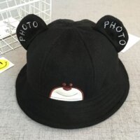 Nón rộng vành 2 tai gấu