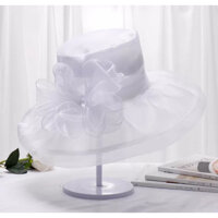 NÓN RỘNG VÀNH GẤP GỌN , MŨ RỘNG VÀNH ĐI BIỂN GẤP GỌN - DONA21012804 - Trắng