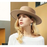 Nón rộng vành nỉ mũ fedora Lh 0917399527