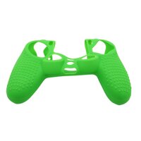 Non-slip Soft Silicone Case Grip Cover Skin for PS4 PS4 PRO Game Controller Green