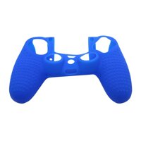 Non-slip Soft Silicone Case Grip Cover Skin for PS4 PS4 PRO Game Controller Blue