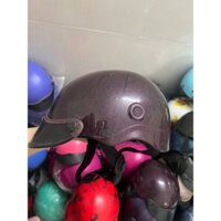 Nón sơn chính hãng đã qua sử dụng - hoạ tiết tím bóng . Ảnh shop chụp thật 100%