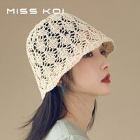 Nón Tai Bèo Đan Cói Thoáng Khí Thời Trang Xuân Hè Phong Cách Nhật Hàn Cho Nữ