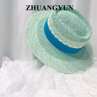 Nón Tai Bèo Đan Cói Thời Trang Hè Hàn Quốc Sành Điệu Dành Cho Nữ