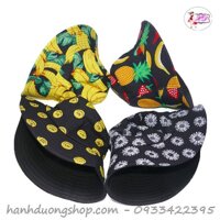 Nón tai bèo họa tiết chuối - NTRC02-1 - Chuối