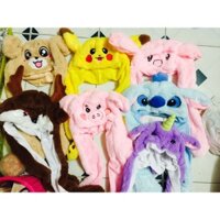 Nón tai thỏ giật / nón vũ điệu vui nhộn