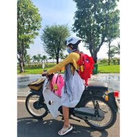 Nón thể thao,Nón xe đạp ROC R16 trắng chữ đen siêu đẹp