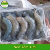 Nõn tôm biển tươi - 0.5 kg (size to - 30-35 con đã bóc vỏ /kg - Giao Hà Nội)