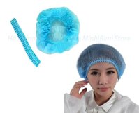 Nón trùm tóc con sâu xanh dương