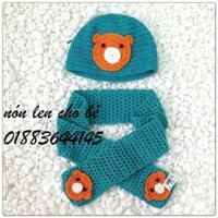 Nón và khăn choàng hình thú kéo xem ảnh