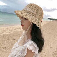 Nón Vành Đan Lát Thời Trang Hè Cho Nữ