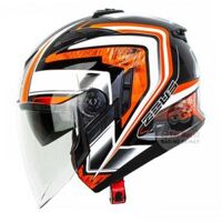 Nón Zeus 613 AJ6 Trắng Cam