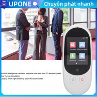 [Nóng Bán] Máy Phiên Dịch, Thiết bị phiên dịch ngôn ngữ Màn hình cảm ứng 2.4in Thời gian thực Dịch hai chiều Hỗ trợ dịch