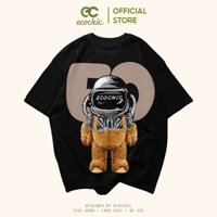 （Nóng bỏng） Áo Phông ECOCHIC ASTRO-BEAR Tee Local Brand Chính Hãng Unisex Form Rộng Oversize Premium Cotton 100% F591