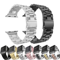 Nóng Dây Đồng Hồ Bằng Thép Không Gỉ Cho Apple Watch 42mm 38 Mm Series 1/2/3 Kim Loại Dây Đeo Đồng Hồ Vòng Đeo Tay Cho Apple Watch Series 4 5 44 Mm 40 Mm