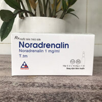 Noradrenalin 1mg/1ml Vĩnh Phúc