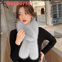 Norborto Bunny Ears Neck Gaiter, Khăn quàng cổ ấm áp mùa đông bằng lông thú giả