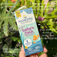 Nordic Baby's DHA cho trẻ từ 0 tháng