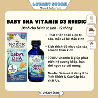 NORDIC - Naturals Baby's DHA 300IU Vitamin D3 (60ml)