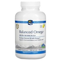 Nordic Naturals Balanced Omega Lemon 830 mg 180 Softgels