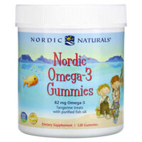 Nordic Naturals Nordic Omega-3 Gummies Tangerine Treats 41 mg 120 Gummies