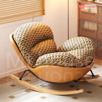 Nordic Wind Single Swing Chair Lazy Sofa Ban công Phòng khách Phòng ngủ Giải trí Có thể ngủ Luxury Eggshell Penguin Chai