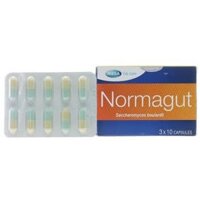 Normagut, phòng và hỗ trợ trị tiêu chảy, cân bằng hệ vi sinh đường ruột hộp 30 viên.