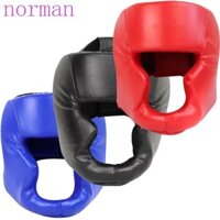 Norman Taekwondo Head Gear, Mũ bảo hiểm đấm bốc bằng da PU phủ toàn diện, Võ thuật Thể thao An toàn Đầu bảo vệ dày Karate Head Guard Kickboxing