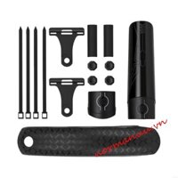 Norman6g Xe Đạp Phía Trước Phía Sau Chắn Bùn, Nhẹ Trước / Sau Xe Đạp Vỏ Cứng Chắn Bùn, Thay Thế Nhựa PVC Đen MTB Bicyele Fender Phụ Kiện Xe Đạp