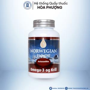 Dầu cá NORWEGIAN FISH OIL Omega-3 500mg x 180 viên