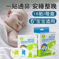 Nose Elf BEGGI miếng dán thông khí mũi, nghẹt mũi hỗ trợ giấc ngủ cho trẻ sơ sinh, trẻ nhỏ, bà bầu,