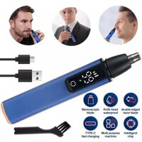 Nose Hair Trimmer For Men Rechargeable Ear and Nose Hair Trimmer Eyebrow Beard